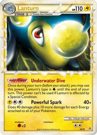 Lanturn (Prime) (86)/95 Ultra Rare Holofoil