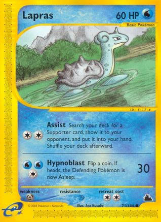 Lapras (71)/144 Common Reverse Holofoil