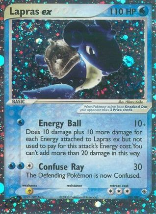 Lapras ex (99)/109 Ultra Rare Holofoil
