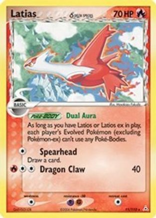 Latias - 011/110 (Delta Species) (11)/110 Holo Rare Holofoil