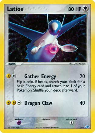 Latios (2)/10 Common Holofoil
