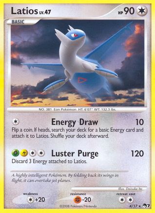 Latios (4)/17 Rare