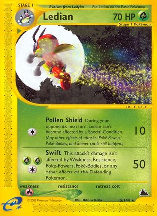 Ledian (15) (15)/144 Rare