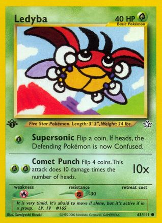 Ledyba (63)/111 Common 1st Edition