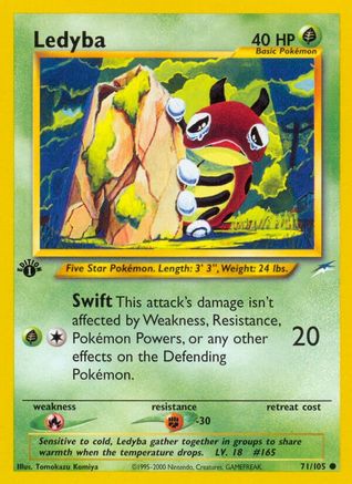 Ledyba (71)/105 Common 1st Edition