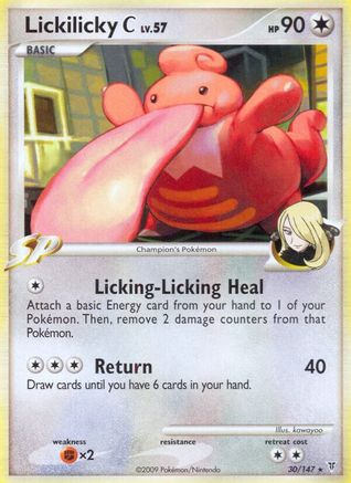 Lickilicky C (30)/147 Rare Reverse Holofoil