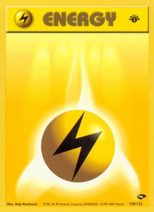 Lightning Energy (130)/132 Common 1st Edition