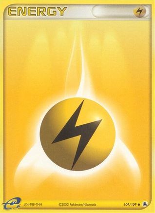 Lightning Energy (109)/109 Common Reverse Holofoil