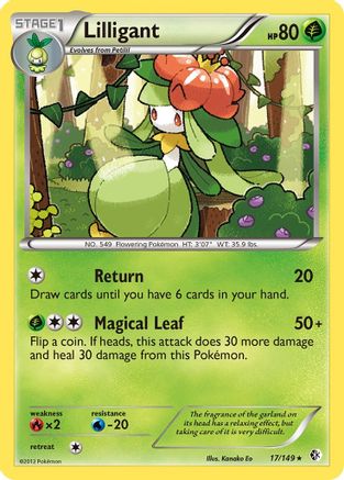 Lilligant (17)/149 Rare Reverse Holofoil