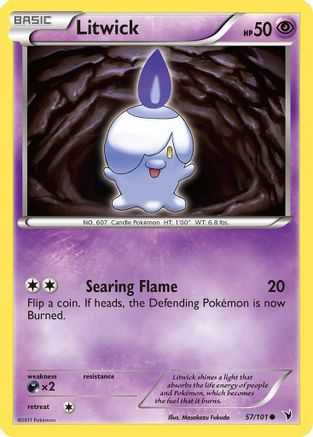Litwick (57) (57)/101 Common Reverse Holofoil
