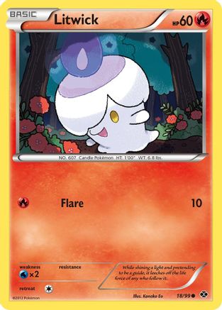 Litwick (18)/99 Common Reverse Holofoil