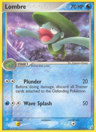 Lombre (37)/100 Uncommon Reverse Holofoil