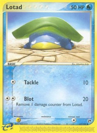 Lotad - 67/100 (67)/100 Common Reverse Holofoil