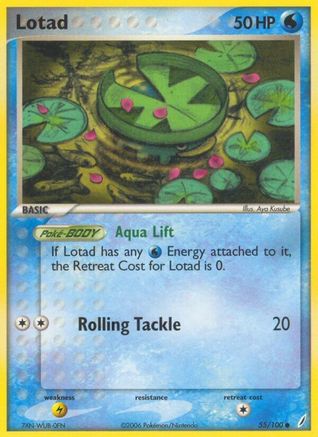 Lotad (55)/100 Common Reverse Holofoil