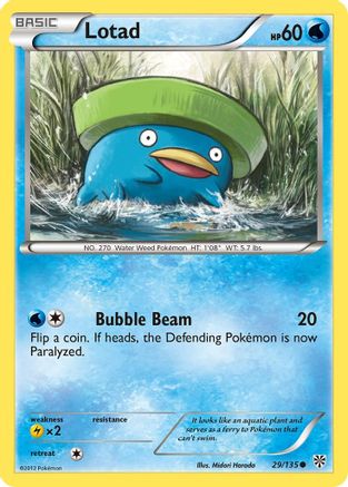 Lotad (29)/135 Common