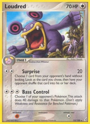 Loudred (23)/100 Rare