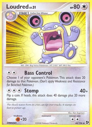 Loudred (44)/106 Uncommon