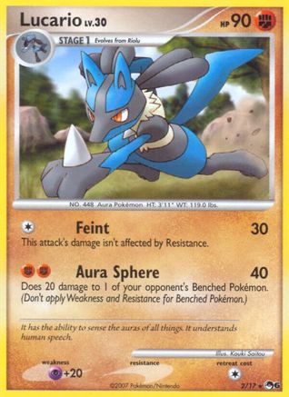 Lucario (2)/17 Rare