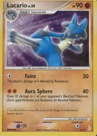 Lucario (3) Common Holofoil