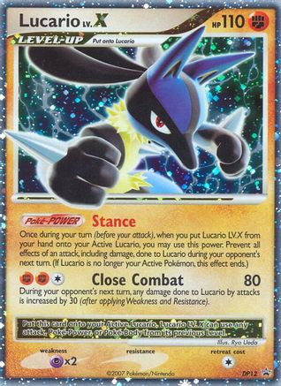 Lucario LV.X - DP12 (DP12)/56 Promo Holofoil