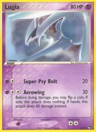 Lugia (2)/17 Rare Holofoil