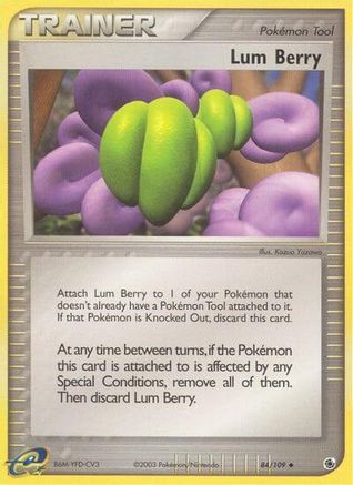 Lum Berry (84)/109 Uncommon Reverse Holofoil