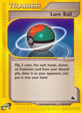Lure Ball (128)/144 Uncommon Reverse Holofoil