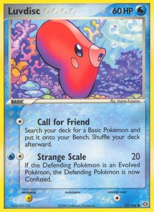 Luvdisc (53)/106 Common Reverse Holofoil