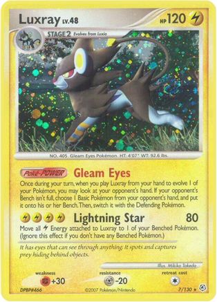 Luxray (7)/130 Holo Rare Reverse Holofoil