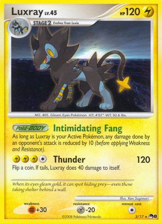 Luxray (3)/17 Rare