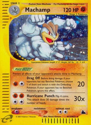Machamp (H15) (H15)/144 Holo Rare Holofoil