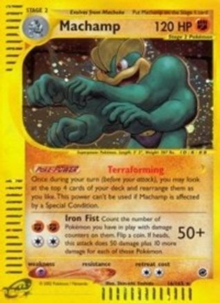 Machamp (16) (16)/165 Holo Rare Holofoil