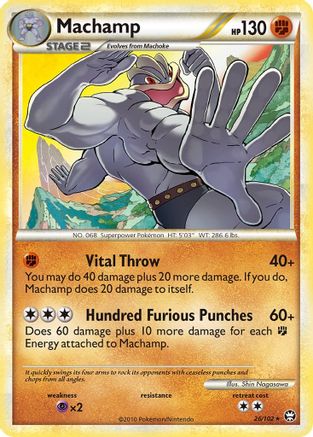 Machamp (26)/102 Rare
