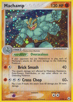 Machamp (9)/101 Holo Rare Holofoil