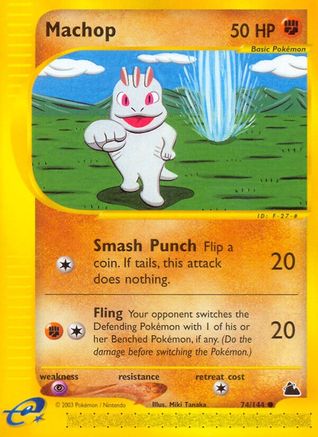 Machop (74)/144 Common Reverse Holofoil