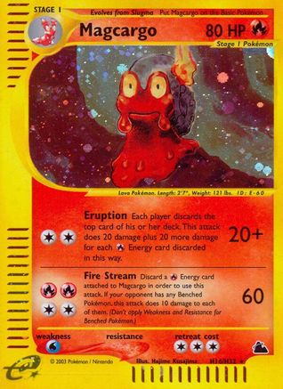 Magcargo (H16) (H16)/144 Holo Rare Holofoil