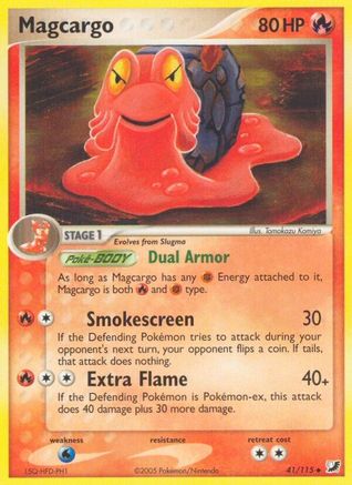 Magcargo (41)/115 Uncommon Reverse Holofoil