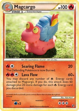 Magcargo (6)/90 Holo Rare Reverse Holofoil
