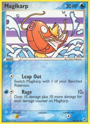 Magikarp (64)/107 Common Reverse Holofoil