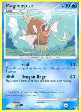 Magikarp (89)/123 Common Reverse Holofoil
