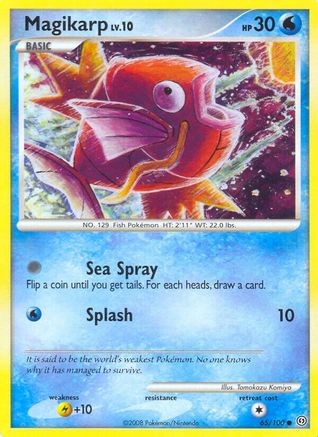Magikarp (65)/100 Common