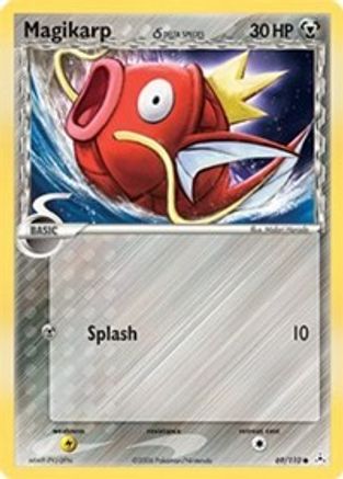 Magikarp (Delta Species) (69)/110 Common Reverse Holofoil