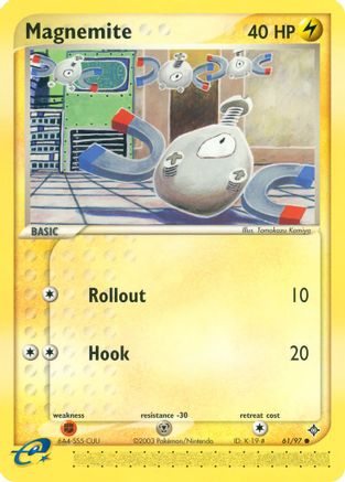 Magnemite - 61/97 (61)/97 Common