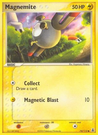 Magnemite (74)/113 Common Reverse Holofoil