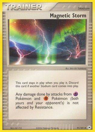 Magnetic Storm (91)/101 Uncommon Reverse Holofoil