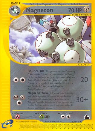 Magneton (20) (20)/144 Rare Reverse Holofoil