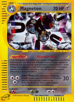 Magneton (H16) (H16)/147 Holo Rare Holofoil