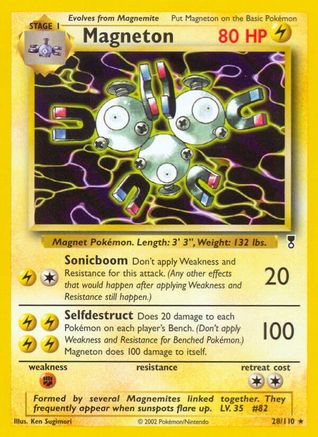 Magneton (28)/110 Rare Reverse Holofoil