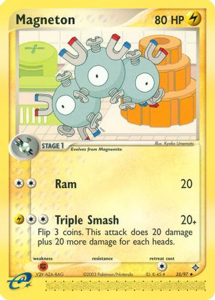 Magneton - 35/97 (35)/97 Uncommon Reverse Holofoil