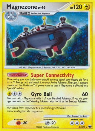 Magnezone (6) (6)/100 Holo Rare Reverse Holofoil